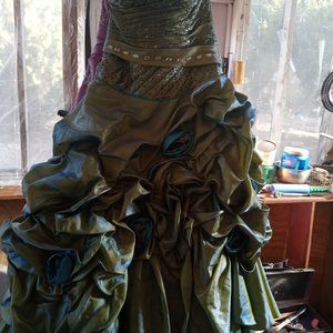 Mary's ball gown dress